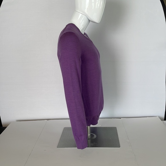 Hugo Boss Slim Fit Purple Sweater Size Large - Picture 8 of 14